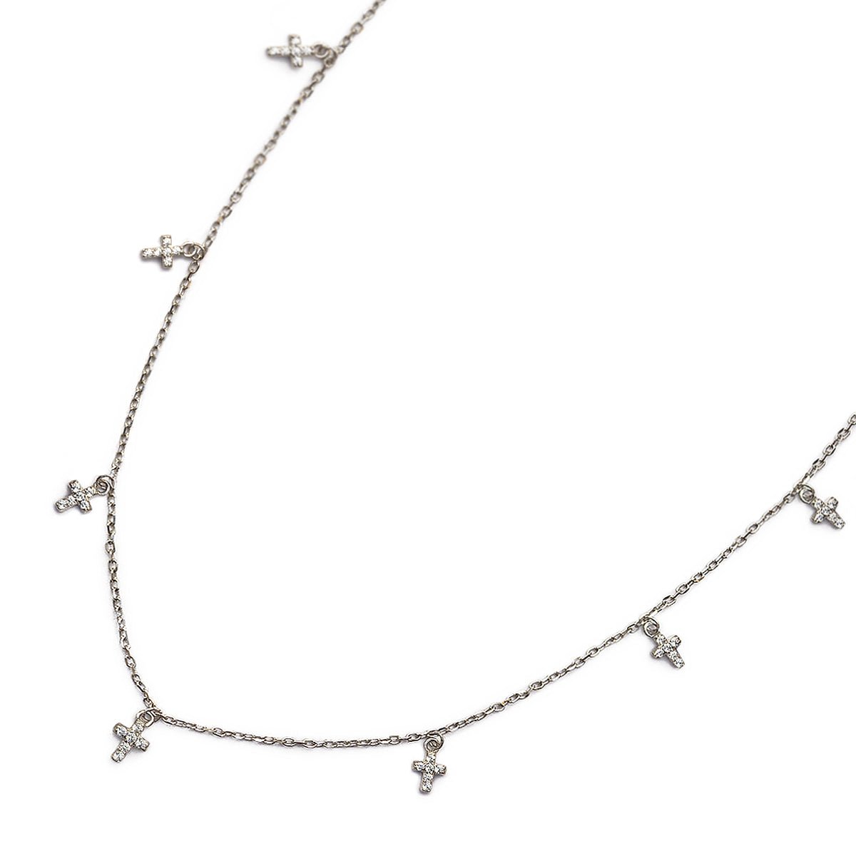 Cross Dangle Necklace