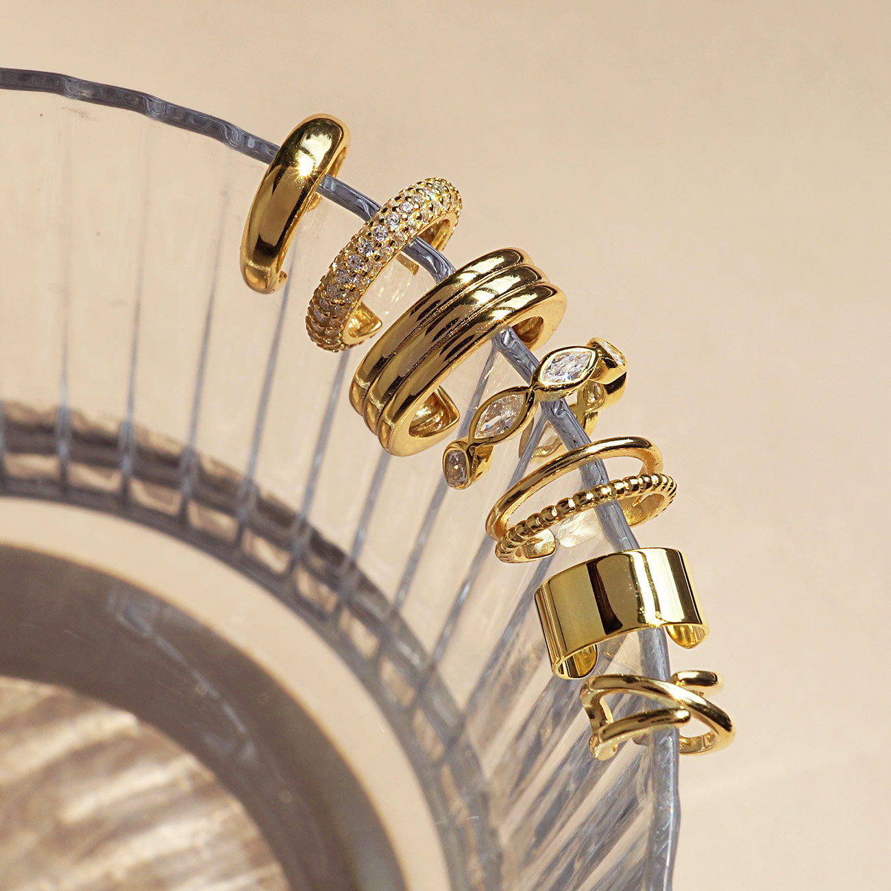 Silver Ear Cuff, Classic Ear Cuff