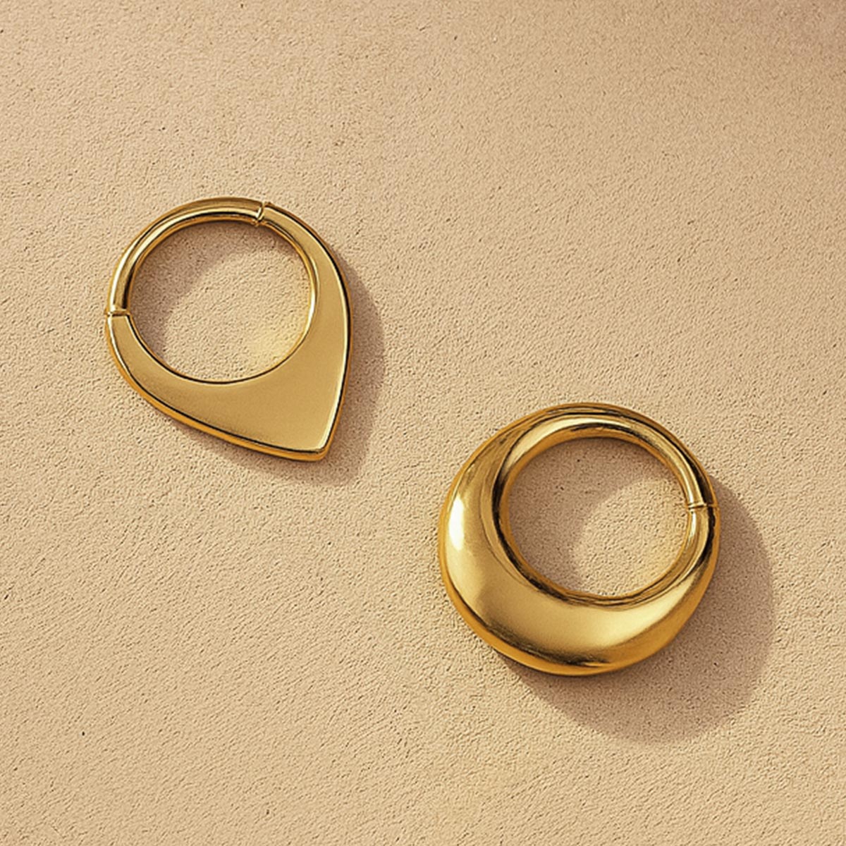 Septum Ring, Daith Hoop, V-shape Shield Clicker Hoop