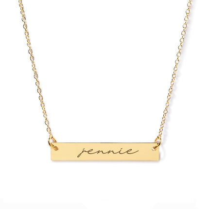 Name Plate Necklace