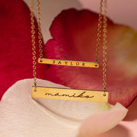 Name Plate Necklace