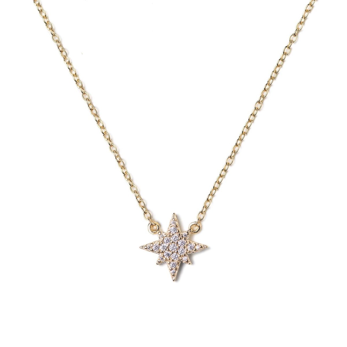 Necklace Layering, Star Necklace, Stella Starburst Necklace