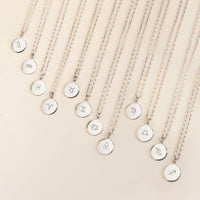 Zodiac Disc Necklace