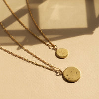 Zodiac Disc Necklace