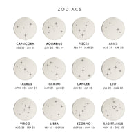 Constellation Zodiac Disc Necklace