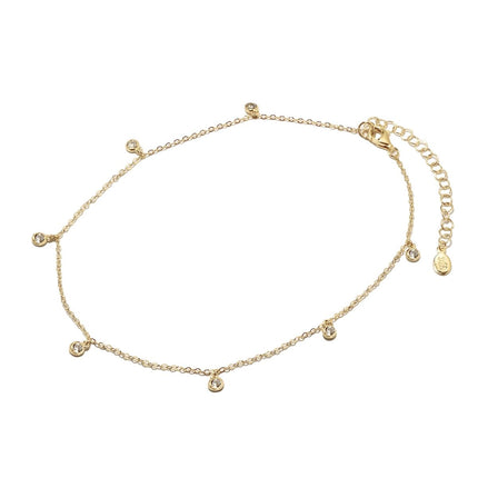 Dakota Tiny Dangle Anklet