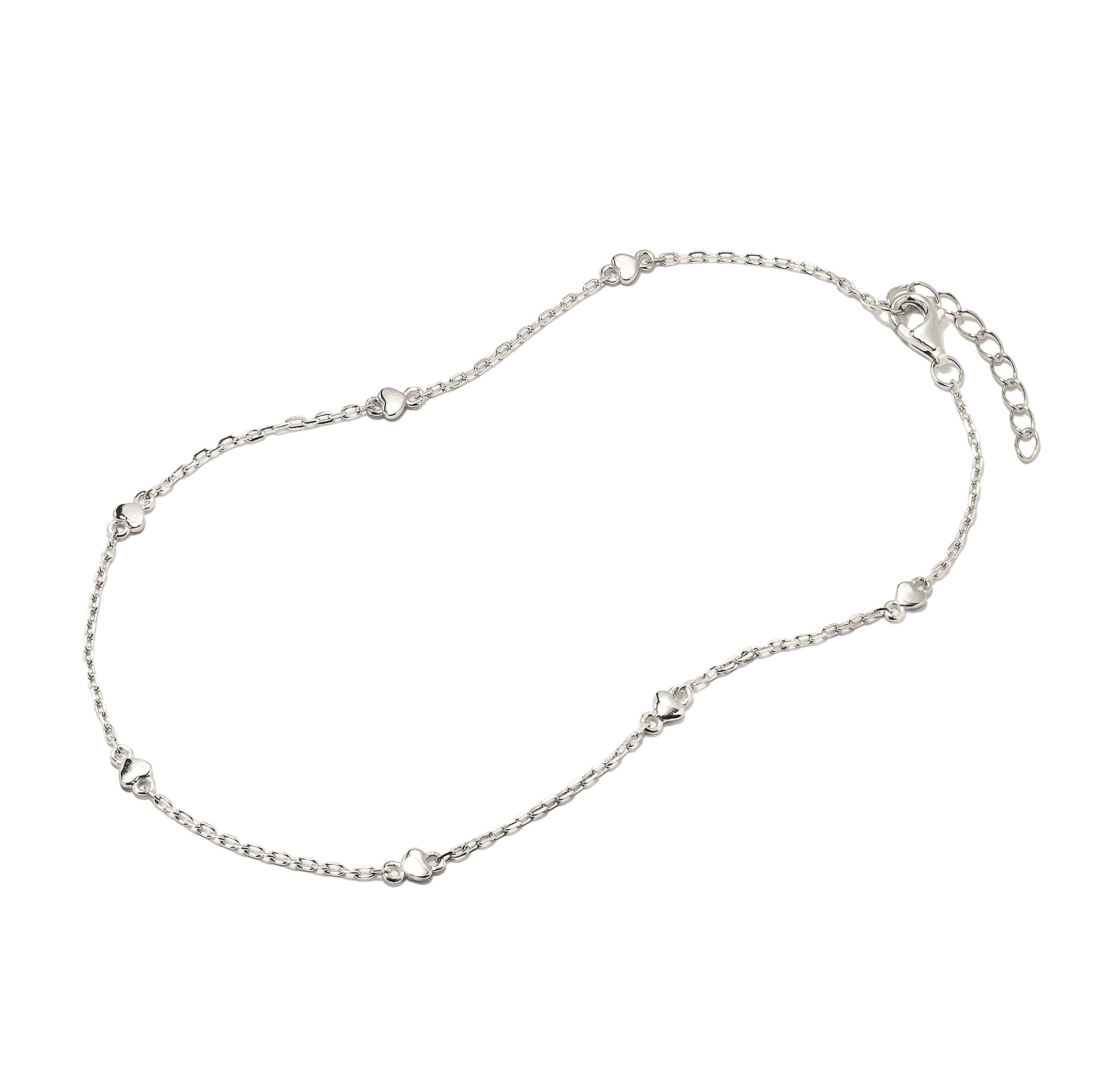 Tiny Heart Eternity Anklet