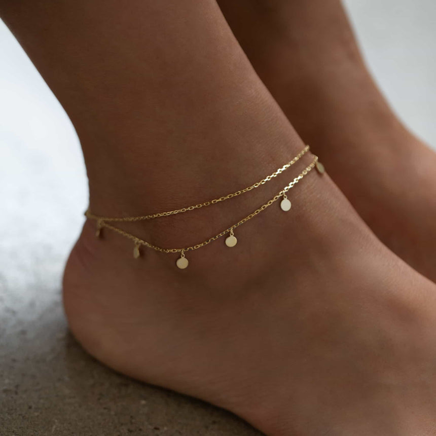 Dangle Disc Anklet