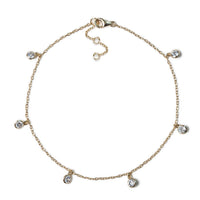 Dakota Dangle Anklet, Anklets - AMY O. Jewelry