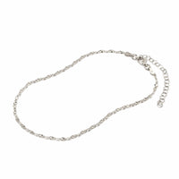 Confetti Diamond-Cut Chain Anklet