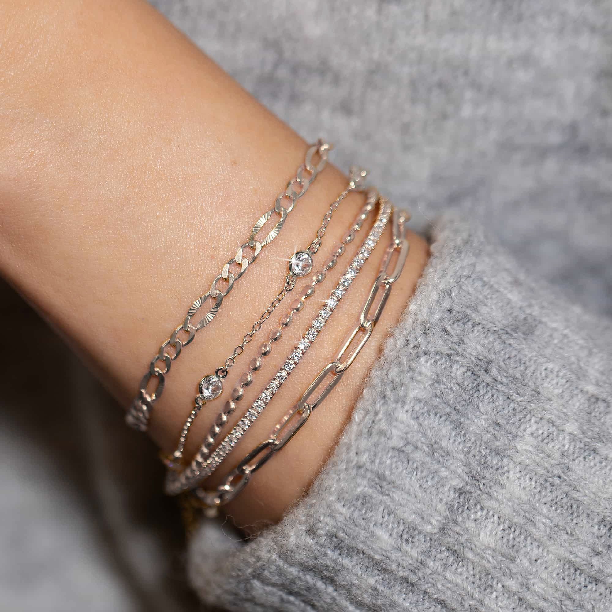 Female Sami leather bracelet with silver beads. A narrow braided bracelet  for a woman. Scandinavian style jewelry. - opange/16.5 cm - Yahoo Shopping