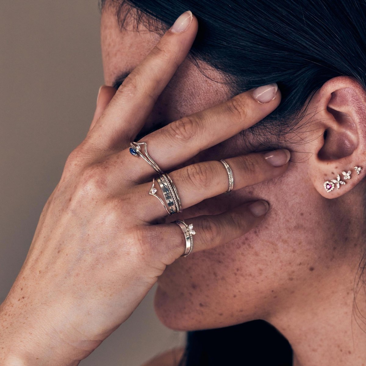 Sapphire Marquise Ring