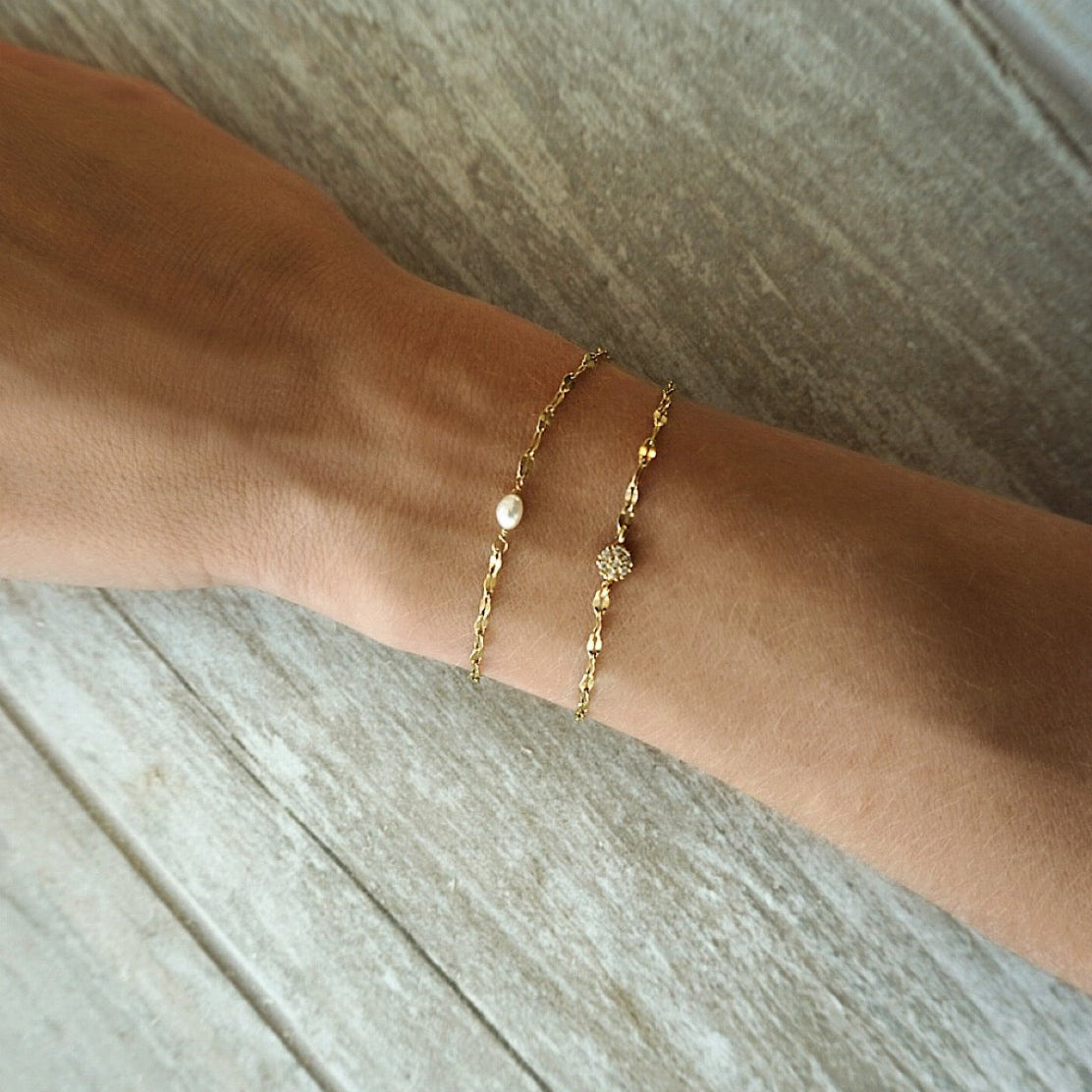 Pearl Mika Chain Bracelet