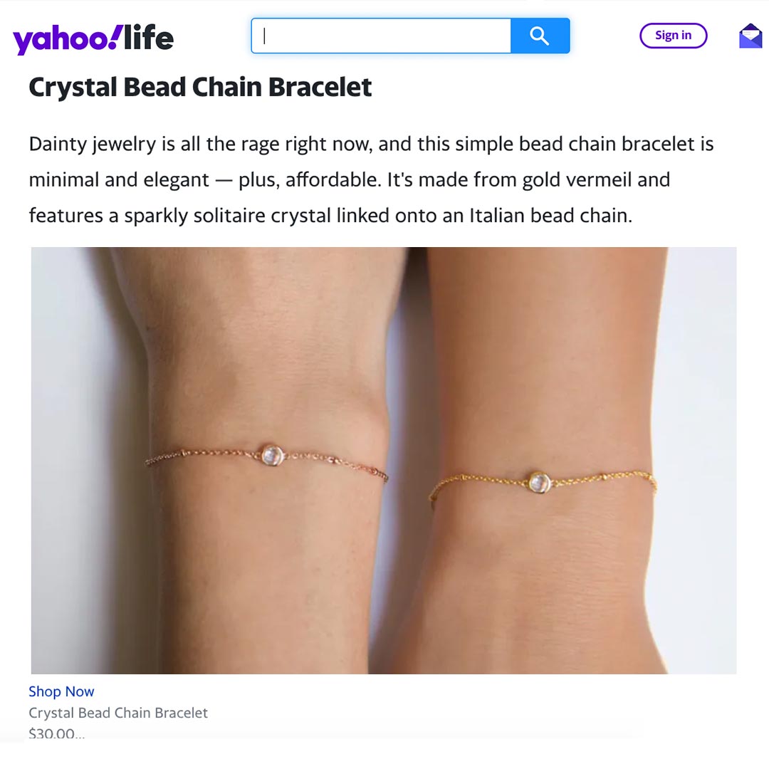 caption:Featured on Yahoo