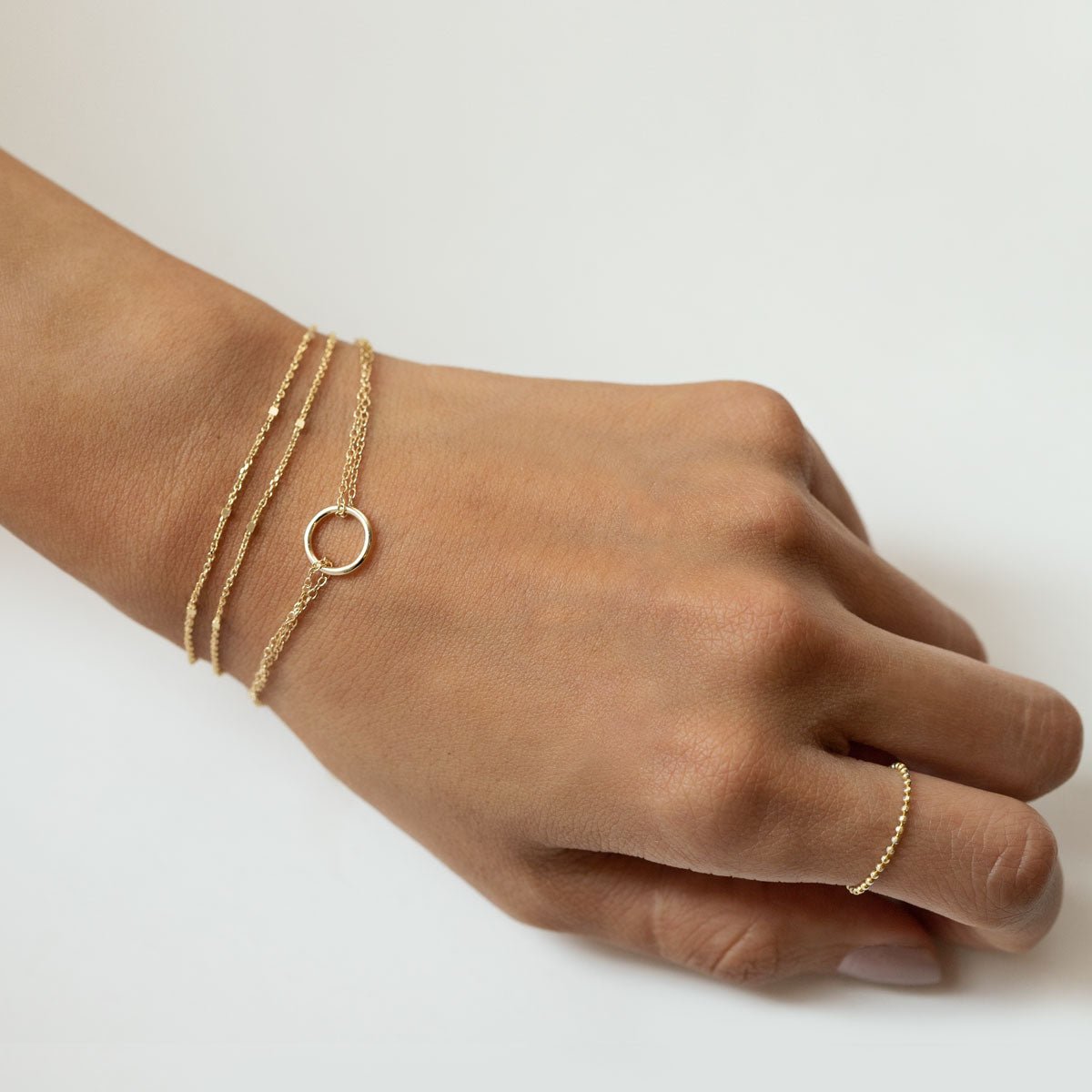 Layered Bracelet - Gold main image 0