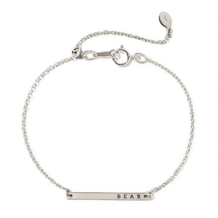 Thin Bar ID Bracelet