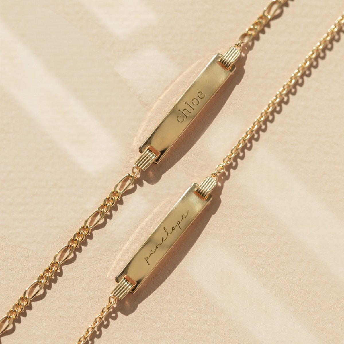 ID Bracelet - Figaro Chain