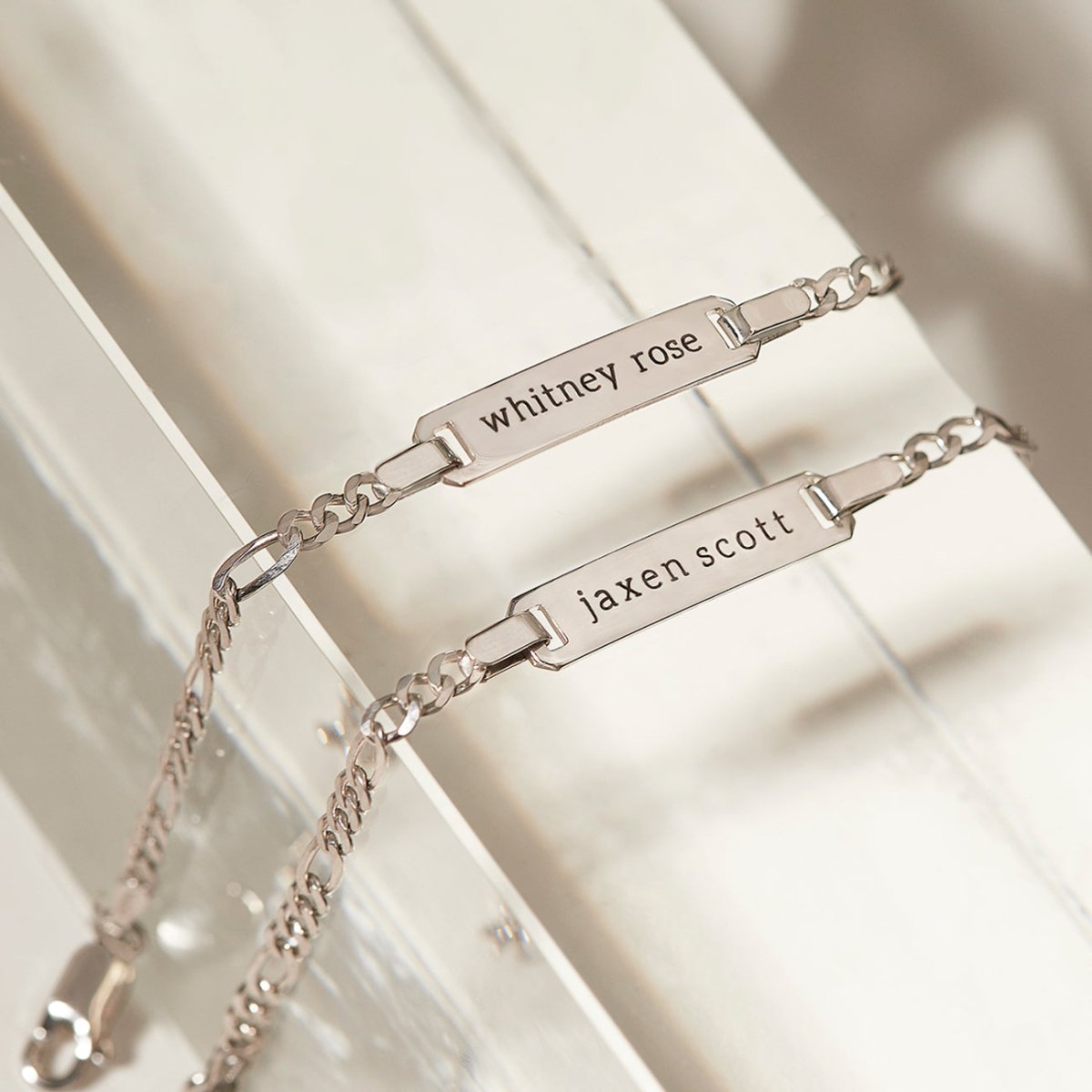 ID Bracelet - Figaro Chain