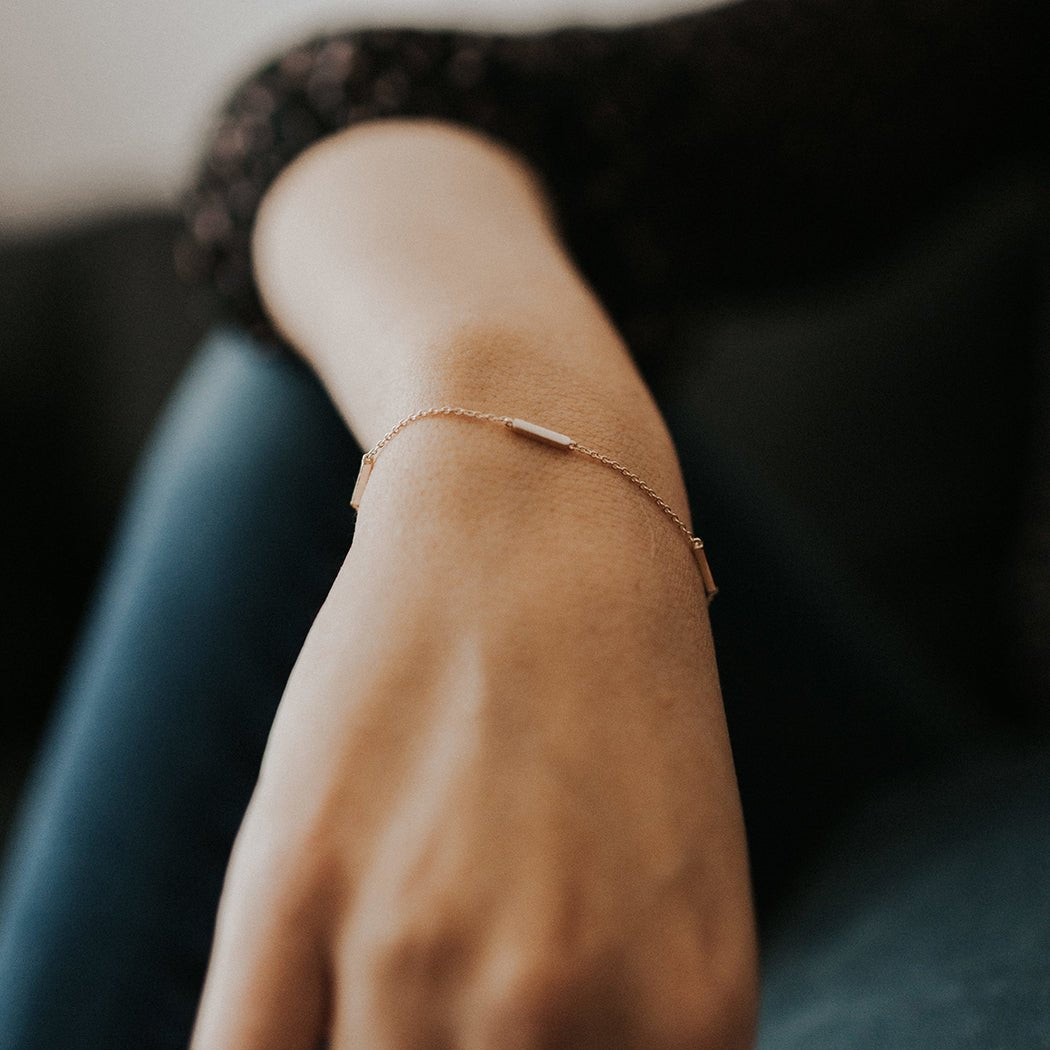 Eternity Bar Bracelet, Bracelets - AMY O. Jewelry