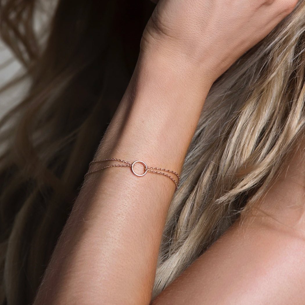 Eternity Circle Bracelet, Bracelets - AMY O. Jewelry