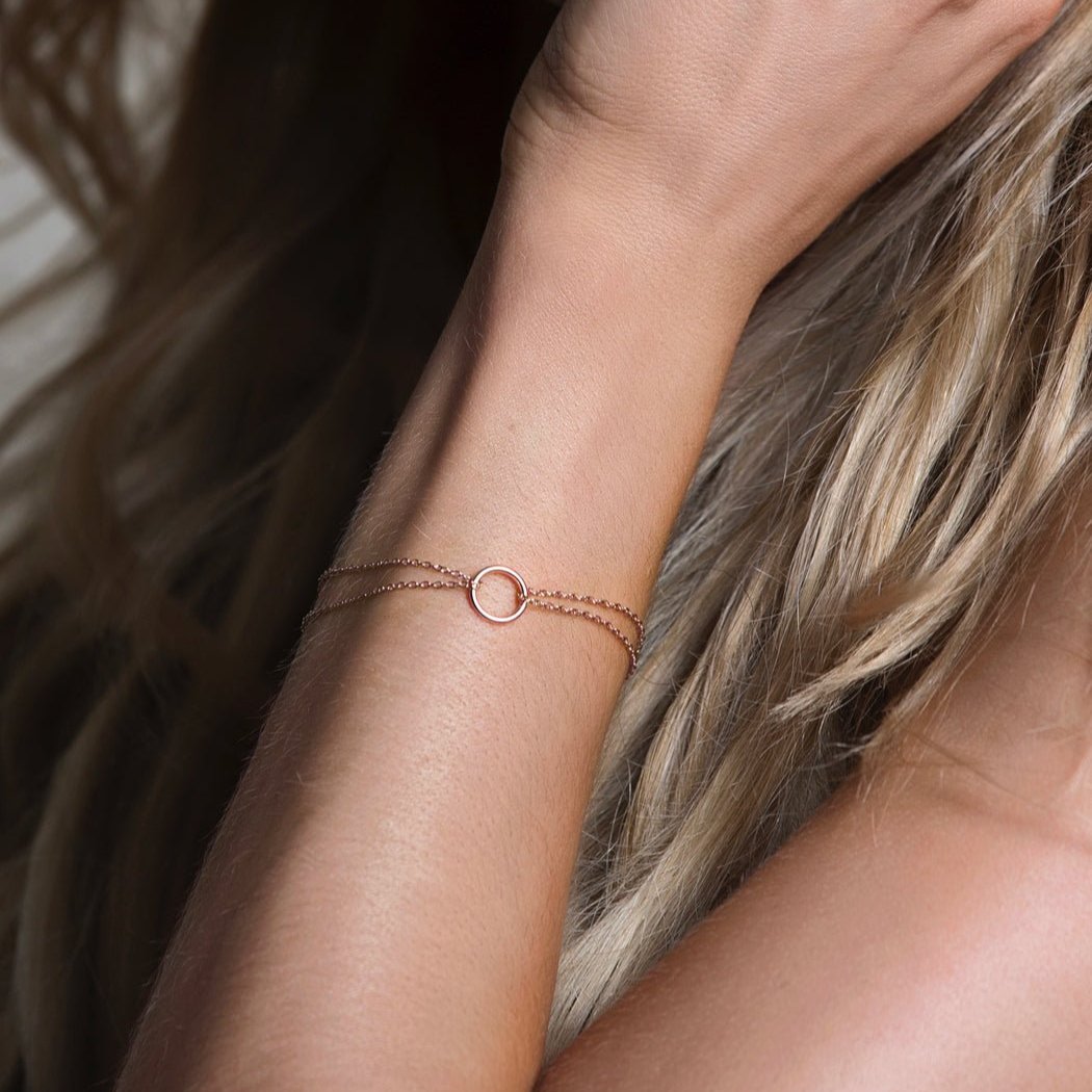 Eternity Circle Bracelet, Bracelets - AMY O. Jewelry