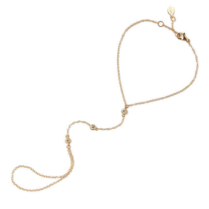 Dainty Crystal Handchain