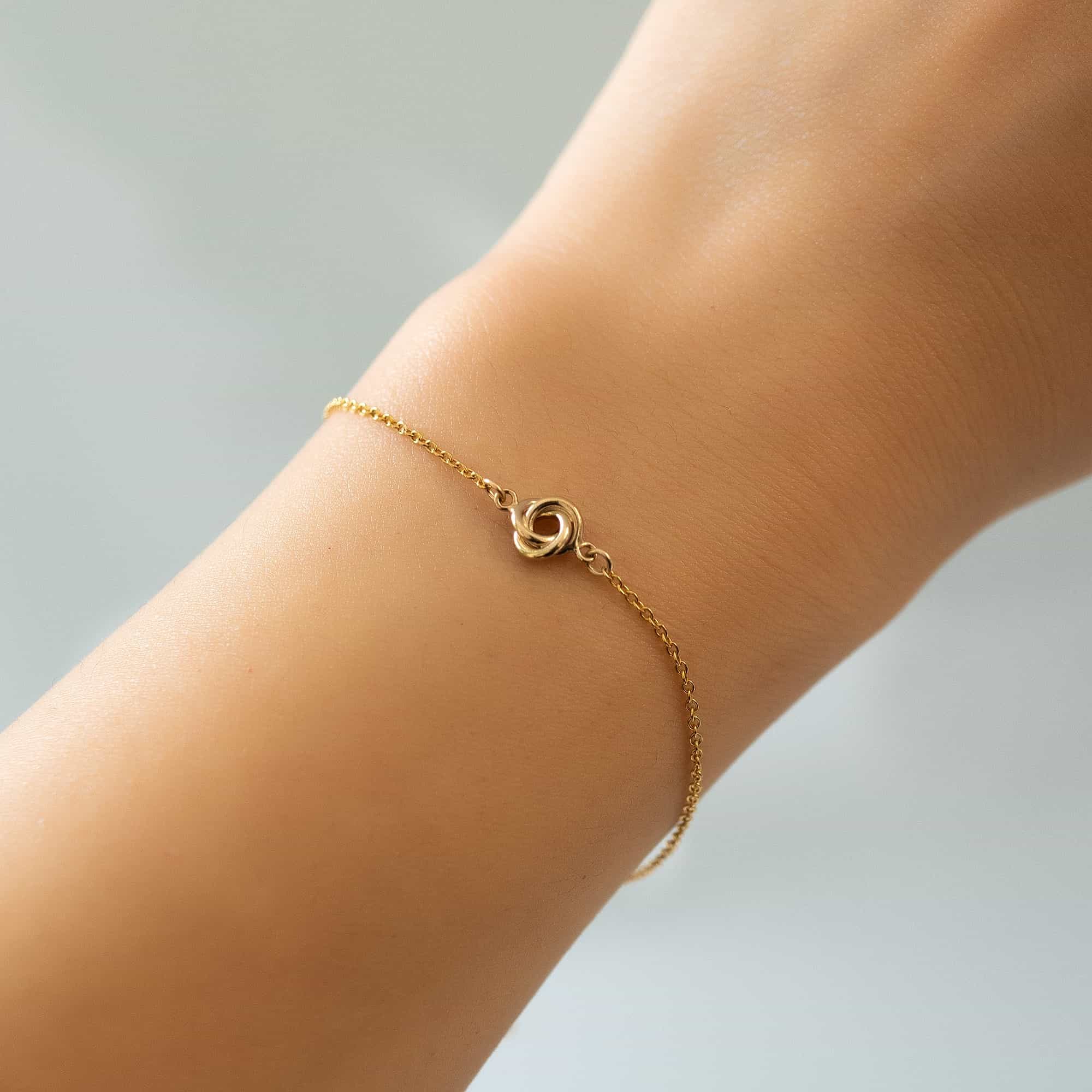 Tiny Love Knot Bracelet