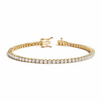 Dainty Crystal Tennis Bracelet