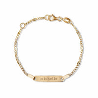 Baby ID Diamond Cut Bracelet