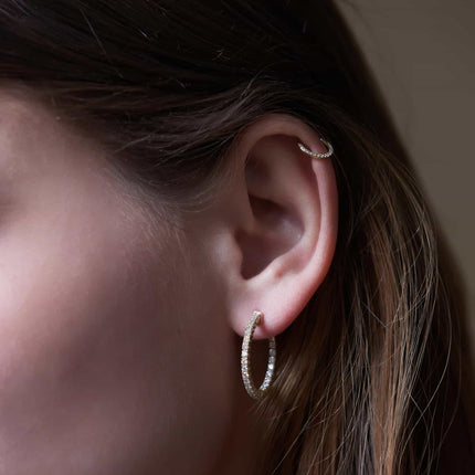 Share more than 166 cartilage earrings diamond stud best  seveneduvn