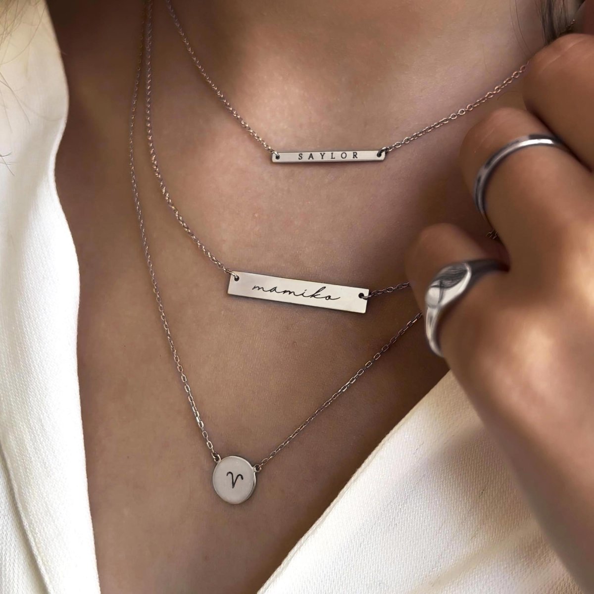 Name Plate Necklace