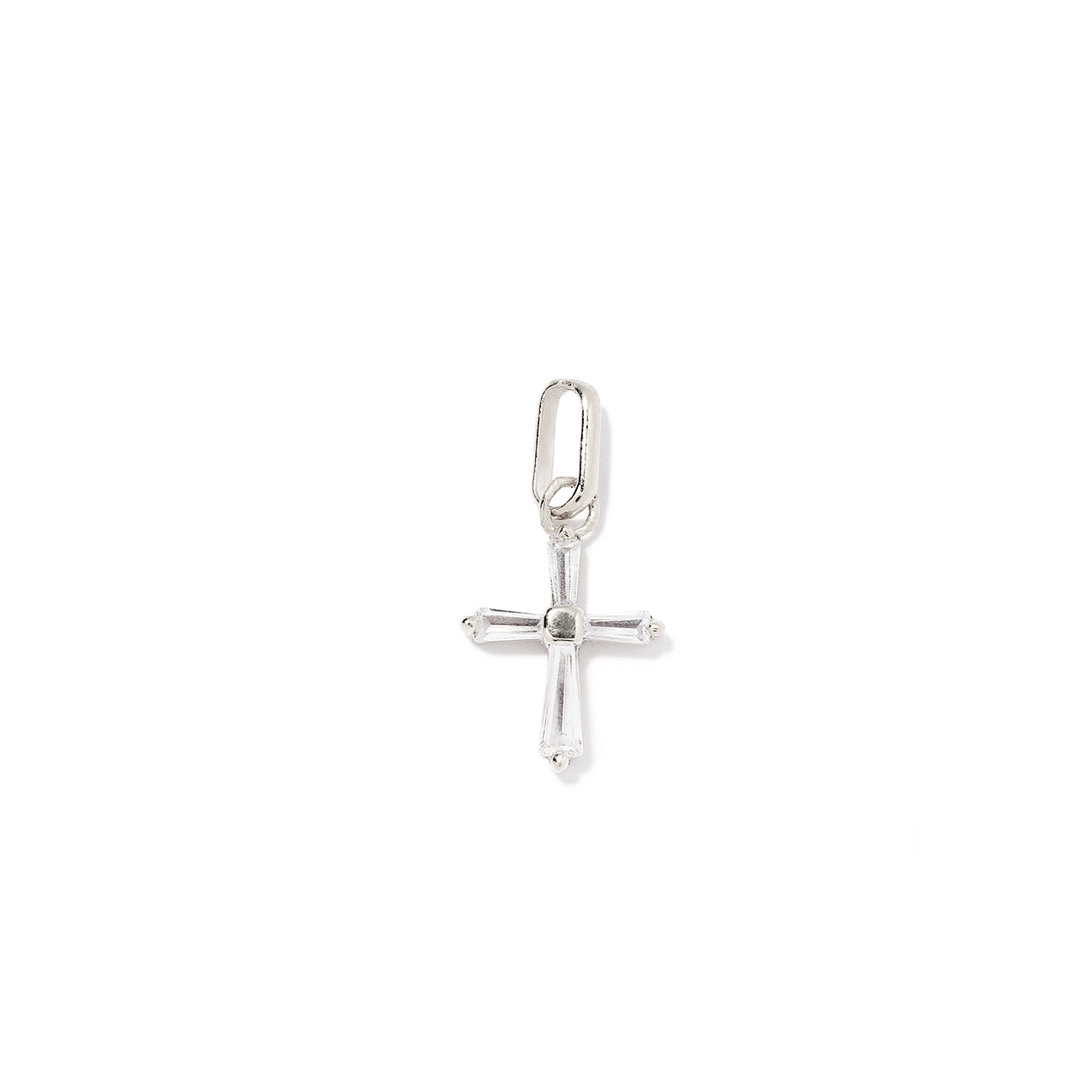 Crystal Cross Charm