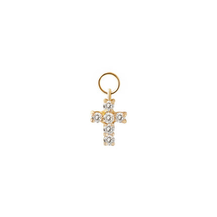 Tiny Cross Earring Charm