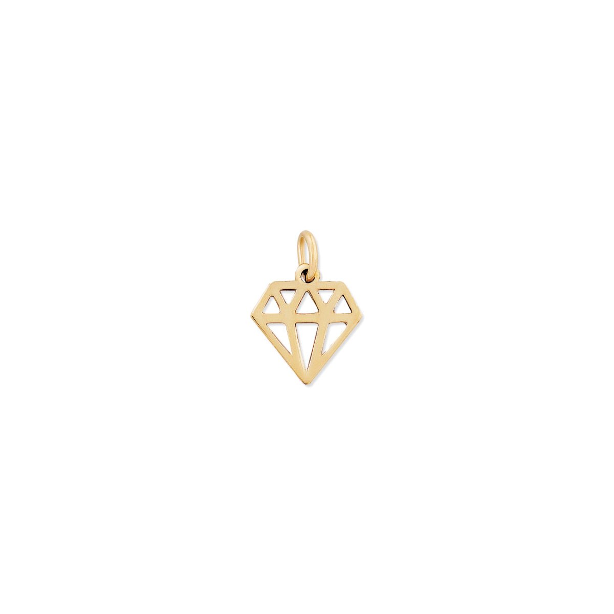 Diamond Shape Charm Pendant