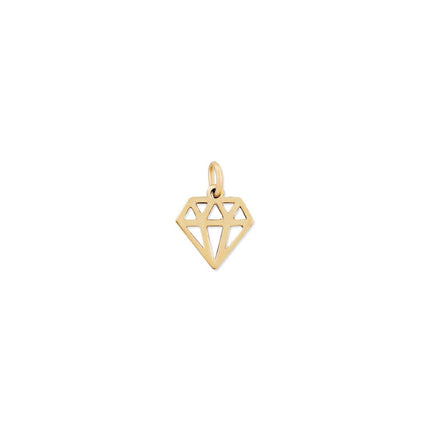 Diamond Shape Charm Pendant