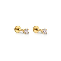 Tiny Crystal Flat Back Studs