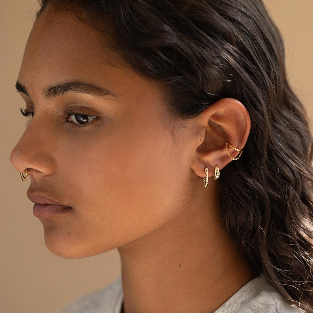 Seamless Clicker Chain Hoop