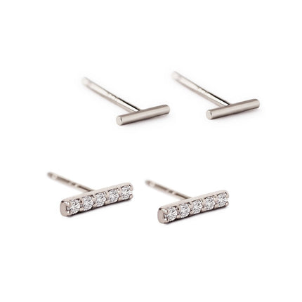 Tiny Bar Studs Set