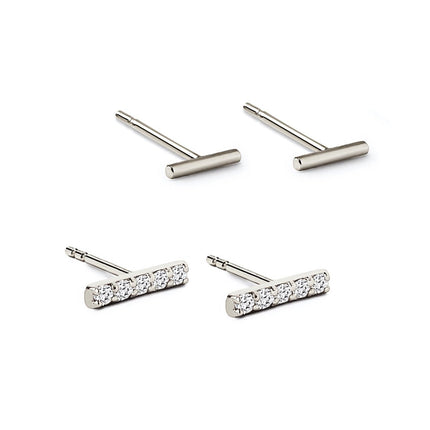 Tiny Bar Studs Set