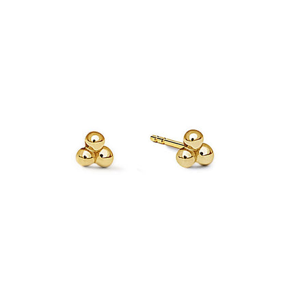 Tiny Trinity Ball Studs