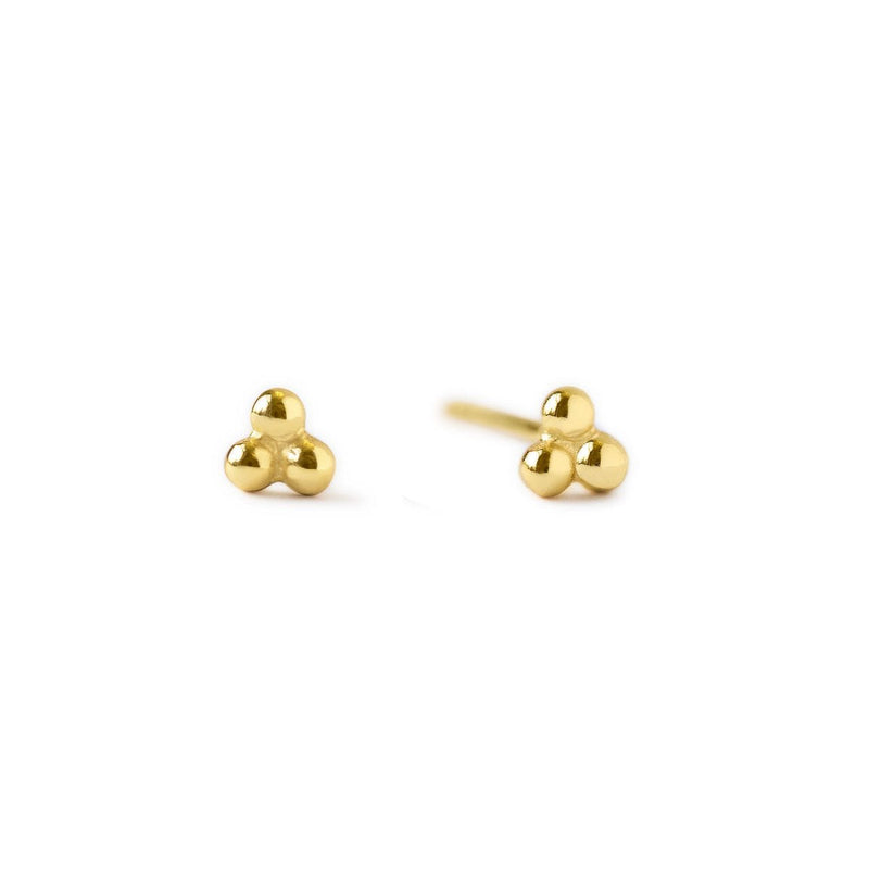 14K Gold Screw Back Earrings, Screwback Earrings | AMYO