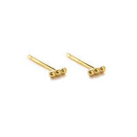 Tiny Bead Bar Studs