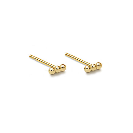 Tiny Bead Bar Studs