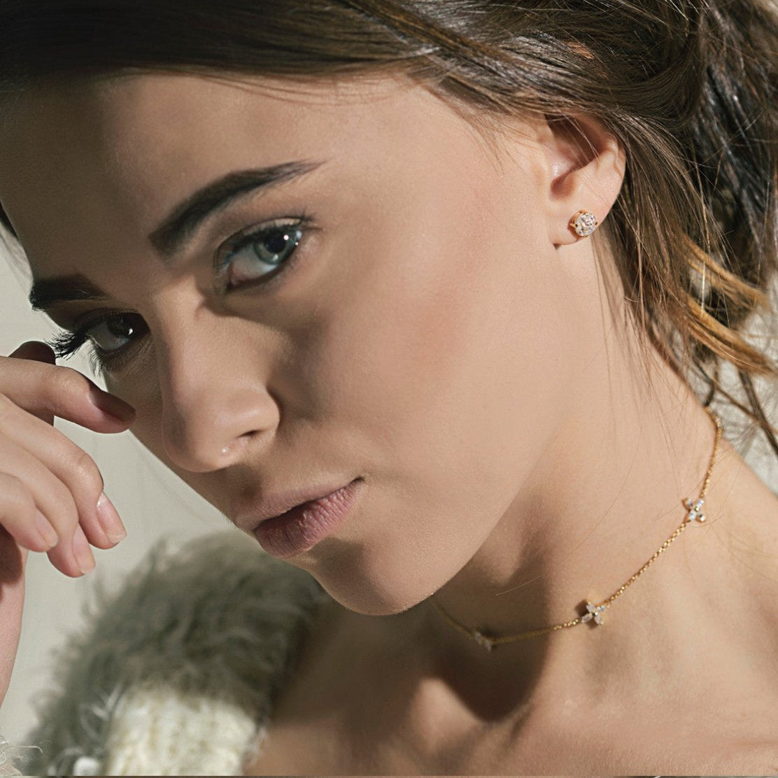 Esme Fleur Choker Necklace, Necklaces - AMY O. Jewelry