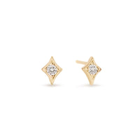 Tiny Flare Pavé Studs