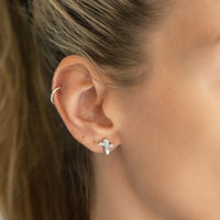 Pavé Cactus Studs