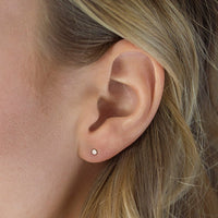 Tiny Circle Studs