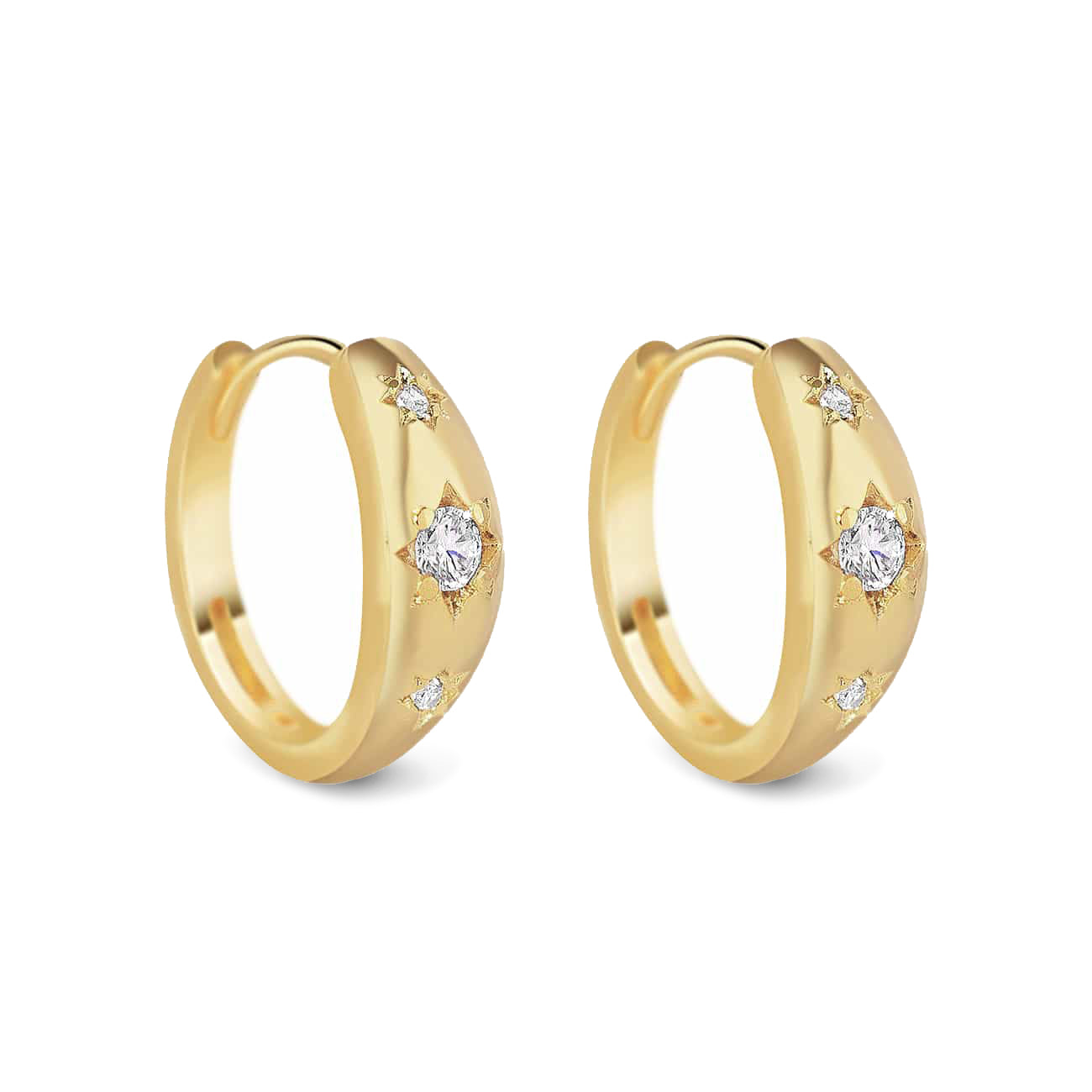 Celestial Mini Hoops