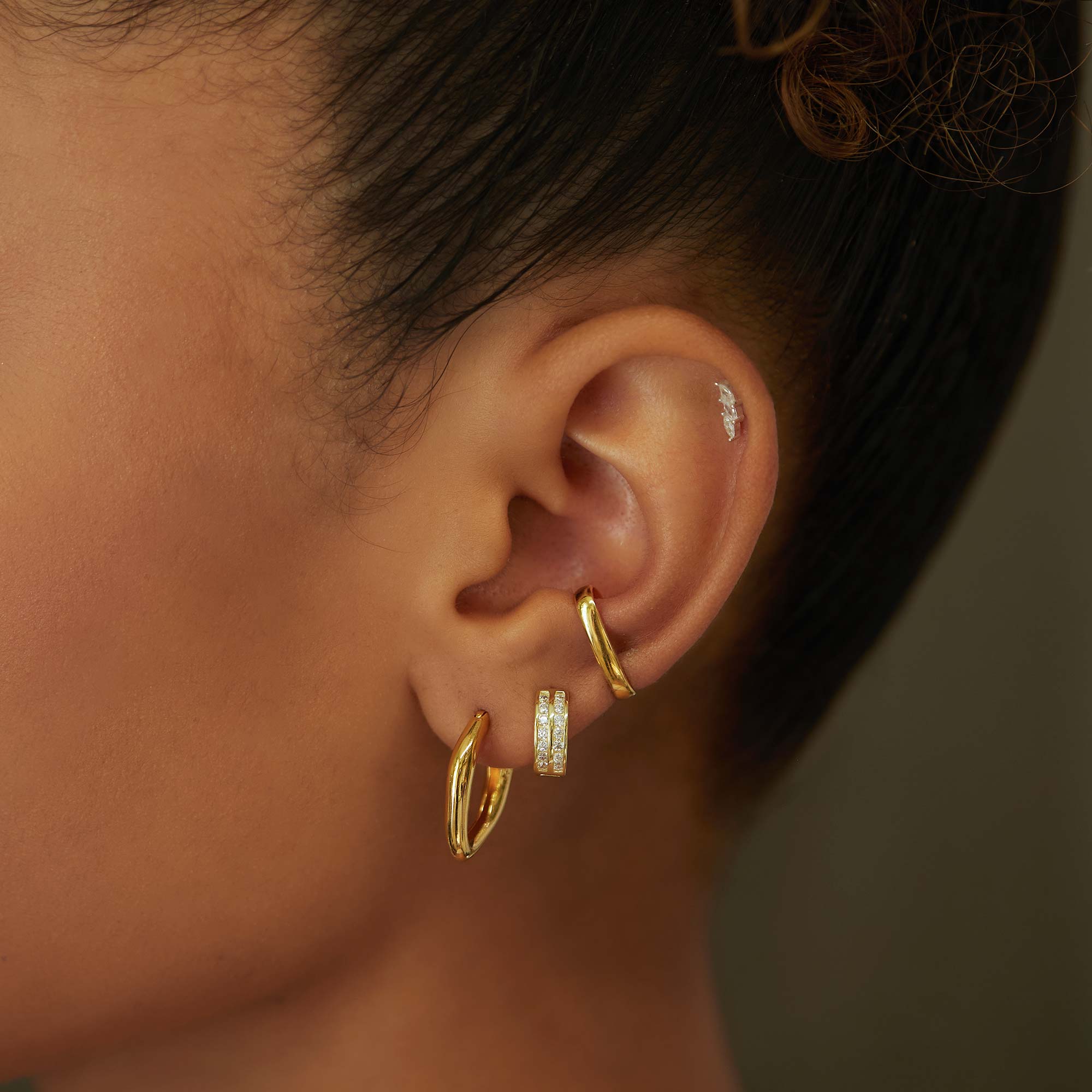 Bold Suspender Ear Cuff