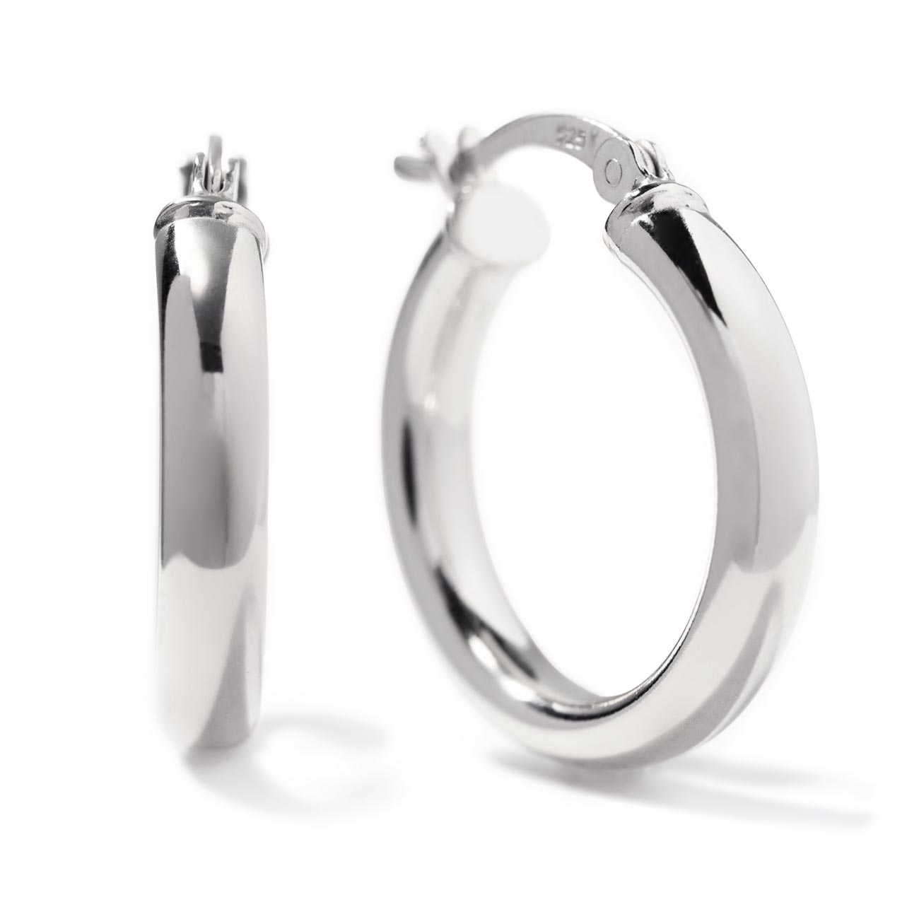 Midi Thick Hoop Earrings